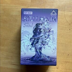 POP MART Skullpanda The Sound Action Figure - Silver
